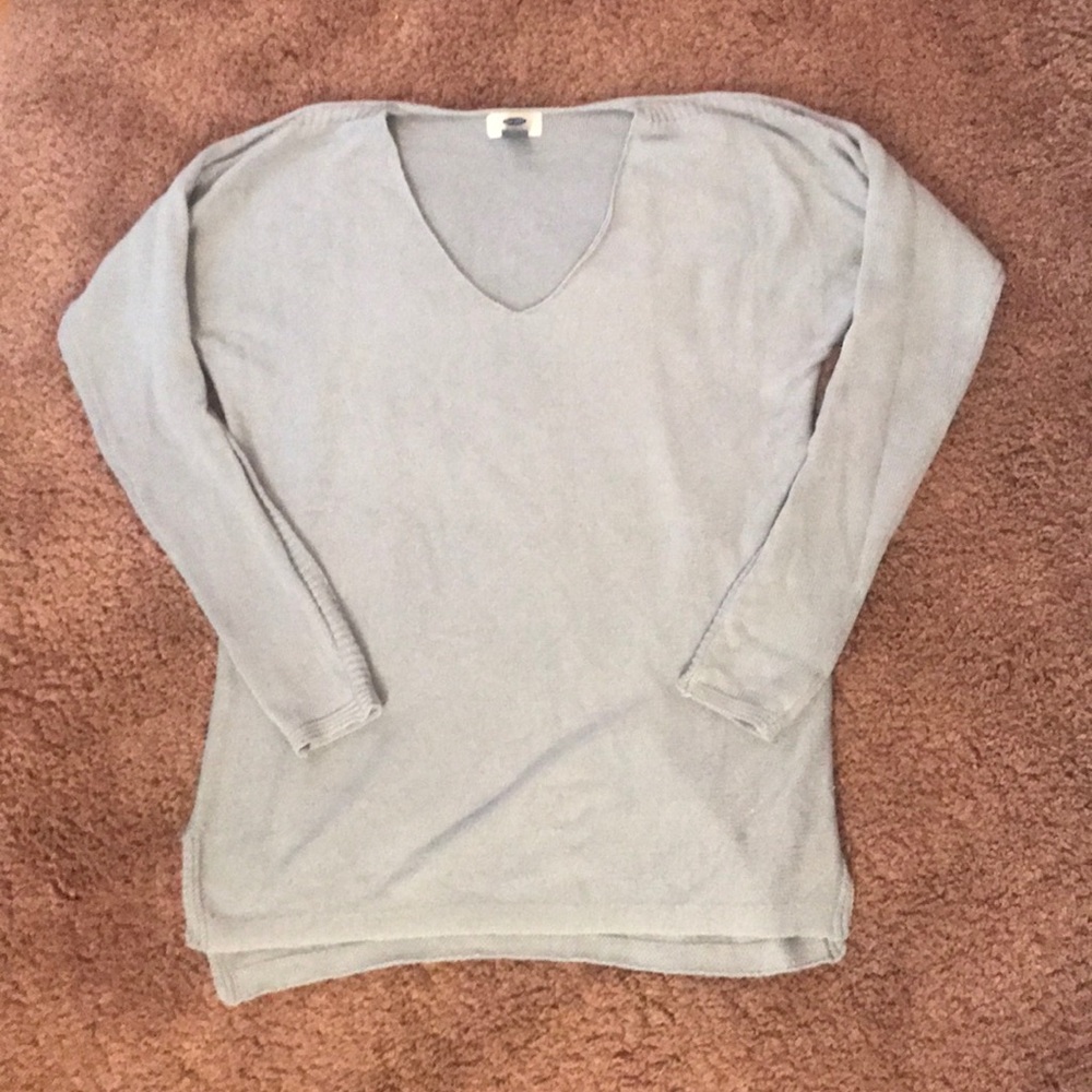Light blue sweater